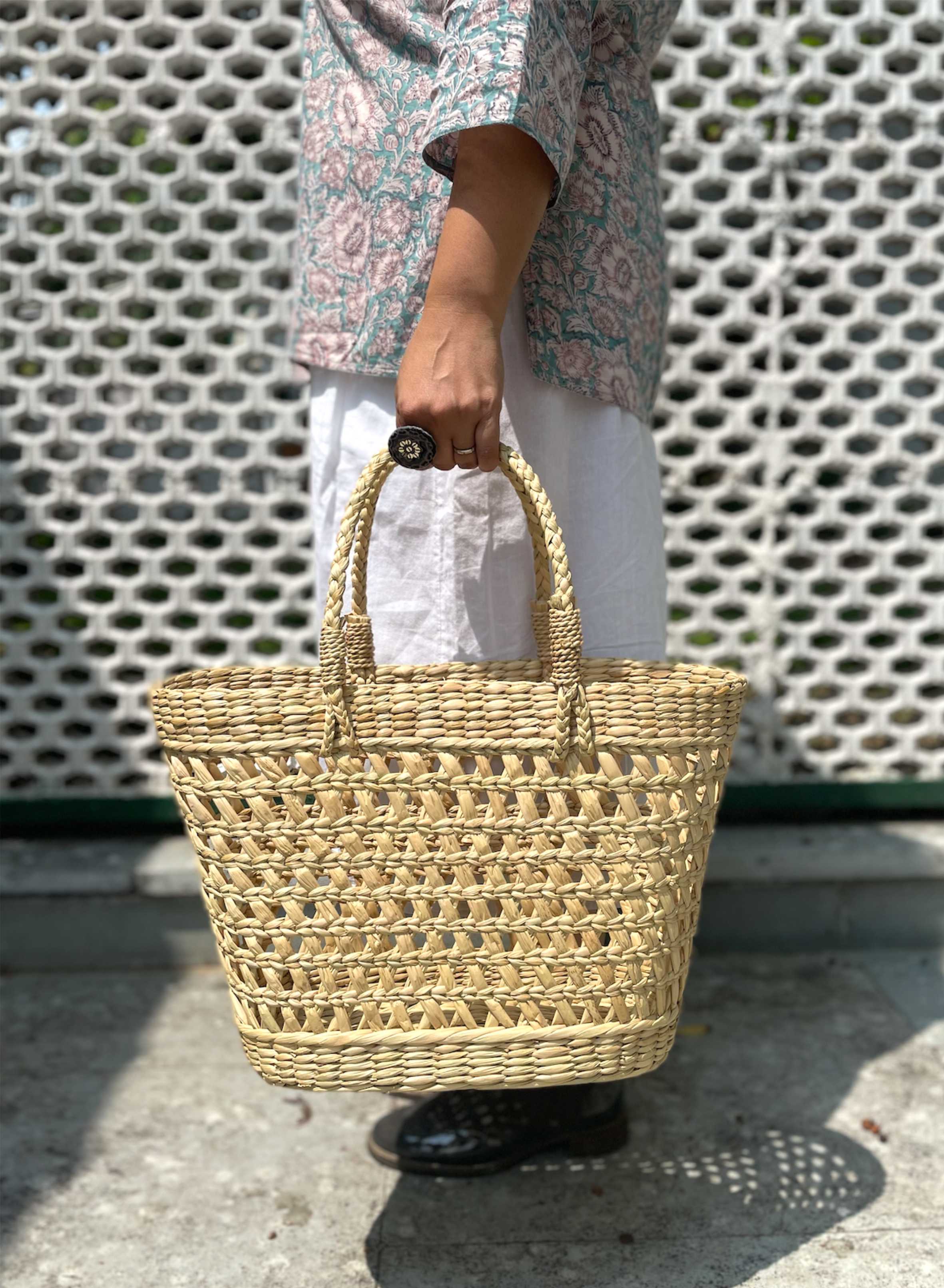 Brunch Tote - Handcrafted Kauna bag – Pine cone™