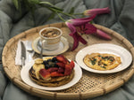 Load image into Gallery viewer, Breakfast in bed tray/ Wall tray - handcrafted in bamboo
