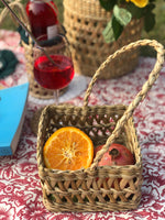 Load image into Gallery viewer, Handcrafted reed Fruit Basket
