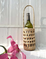 Load image into Gallery viewer, Handcrafted Wine gift bag/ wine holder
