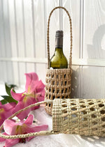 Load image into Gallery viewer, Handcrafted Wine gift bag/ wine holder
