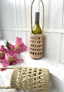 Handcrafted Wine gift bag/ wine holder