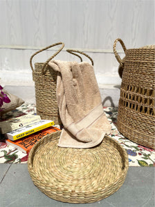 Handcrafted Laundry baskets/ Multi Utility Baskets with lid and handles