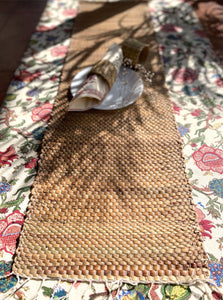 Handcrafted Water Hyacinth Table Runner