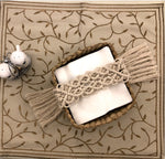 Load image into Gallery viewer, Macrame Spa Tray - self care basket (Made to order)
