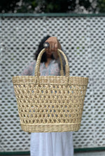 Load image into Gallery viewer, Brunch Tote - Handcrafted Kauna bag
